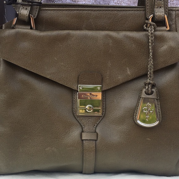 NWT! Cole Haan Sullivan Street Leather Satchel - Picture 6 of 7